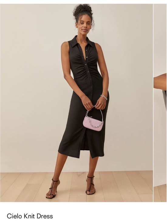 Reformation Dresses & Skirts - Reformation Cielo Knit Midi Dress - Black - Size M